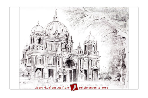 Der Berliner Dom am Lustgarten auf der Museumsinsel (Postkarte)